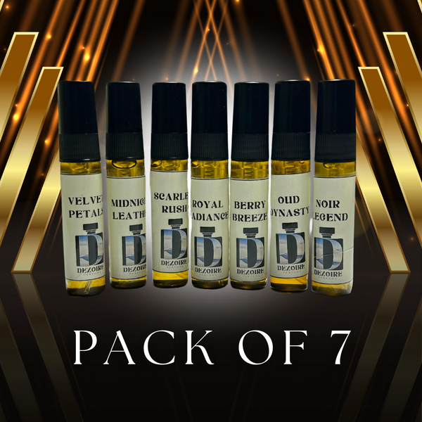 Pack of 7 Pocket Perfumes